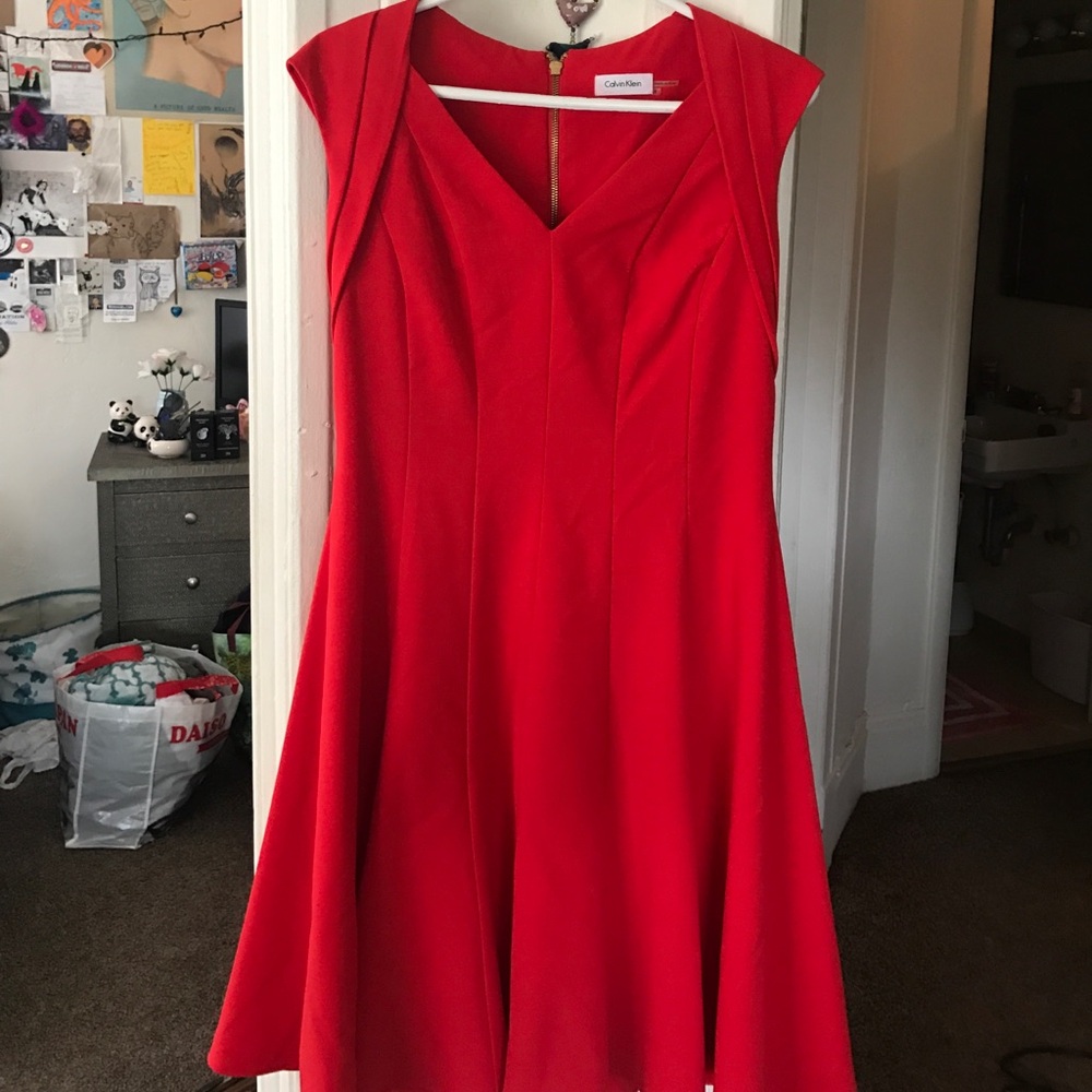 Calvin Klein Fit and Flare Dress